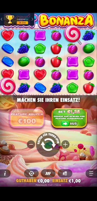 Sweet Bonanza Spiel starten