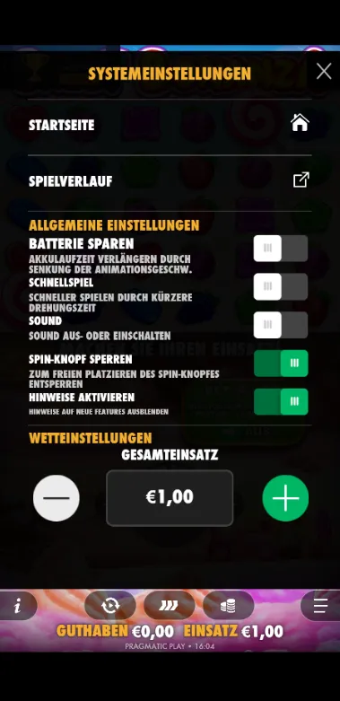 Sweet Bonanza Info
