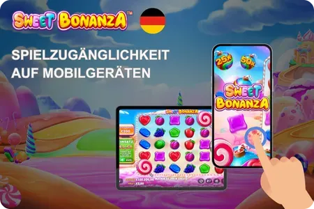 Sweet Bonanza Slot Deutschland - Mobile Spielzugänglichkeit