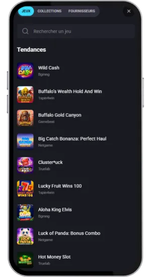 Jeu Sweet Bonanza à la recherche