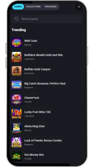 Game library and Sweet Bonanza icon